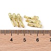 Brass Stud Earring Findings LS-KK-B087-08G-3
