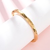 Always In My Heart 304 Stainless Steel Cuff Bangles for Women BJEW-D361-01G-1