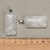 Natural Quartz Crystal Pendants GG-CBAA0EE-01P-20-2