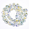 Handmade Millefiori Lampwork Beads Strands LAMP-N023-001K-2