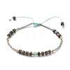 Adjustable Nylon Thread Braided Bead Bracelets BJEW-JB05504-3
