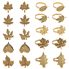 20Pcs 10 Styles Iron Napkin Rings DIY-GO0002-94-1