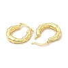 Rack Plating Brass Joint Hoop Earrings for Women EJEW-G342-02G-2