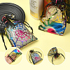 Halloween Theme Spider Printed Organza Drawstring Bags ABAG-WH20021-006F-3