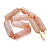 Natural Weathered Agate Beads Strands G-A321-C02-01A-5