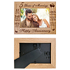 Natural Wood Photo Frames AJEW-WH0292-021-4