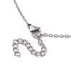 304 Stainless Cable Chain Necklaces NJEW-JN04793-5