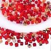 2 Bags Imitation Artificial Crystal Glass Beads GLAA-SZ0001-95C-03-1