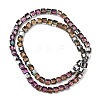 Electorplated Glass Beads EGLA-E006-1C-7