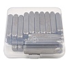 (Defective Closeout Sale) Iron Seal Stamps Set AJEW-XCP0003-58-5
