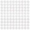 100Pcs 5 Styles Transparent Acrylic Beads OACR-TA0003-48C-3
