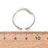 304 Stainless Steel Cuff Open Rings SA-CBA4160-38P-5
