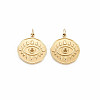 Ion Plating(IP) 304 Stainless Steel Pendant Rhinestone Settings STAS-N097-123LG-1
