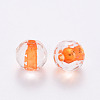 Transparent Acrylic Beads TACR-S154-11A-84-3