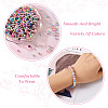 910Pcs 13 Colors Rainbow ABS Plastic Imitation Pearl Beads OACR-CD0001-10-5