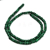 Synthetic Malachite Beads Strands G-L635-A22-4x2mm-4