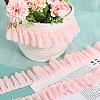 5 Yards Double Polyester Lace Trim for Sewing Decoration OCOR-GF0005-06B-3