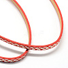 Rhombus Pattern Imitation Leather Cords X-LC-R010-17B-2
