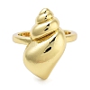 Brass Open Cuff Rings for Women RJEW-Z072-02G-03-2