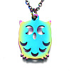 201 Stainless Steel Pendants Necklaces LS-NJEW-S105-JN641-2