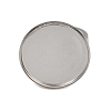 304 Stainless Steel Cuff Ring Components STAS-D372-07P-08-2