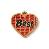 304 Stainless Steel Enamel Charms STAS-P388-19C-G-1