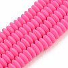 Handmade Polymer Clay Beads Strands CLAY-N008-064-A05-1