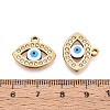 304 Stainless Steel Rhinestone Pendants STAS-N110-52A-G-3