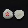 Acrylic Shank Buttons X-BUTT-E013-01-2