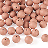 50Pcs Food Grade Eco-Friendly Silicone Beads SIL-TADJ0001-03D-3