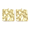 Rack Plating Eco-Friendly Brass Pendants KK-M255-02G-1