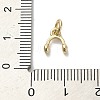 Brass Charms KK-H493-01G-13-3