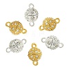 20 Sets 2 Colors Brass Magnetic Clasps KK-CJ0001-85-4