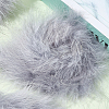 Turkey Feather Ornament Accessories AJEW-WH20018-91A-7