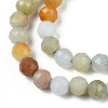 Natural & Synthetic Mixed Gemstone Beads Strands G-D080-A01-02-22-3