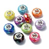 Opaque Acrylic European Beads X1-OACR-E033-28P-1
