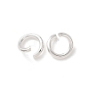 Brass Open Jump Rings KK-G604-08S-11-2