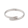 Non-Tarnish 304 Stainless Steel Plain Band Rings STAS-S125-13P-3