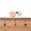 Handmade Polymer Clay Cabochons and Plastic Beads for DIY Jewelry Making Findings CLAY-B007-04D-3