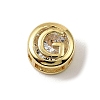 Brass Micro Pave Cubic Zirconia Multi-Strand Links KK-C111-01G-G-1