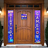 Polyester Hanging Sign for Home Office Front Door Porch Decorations HJEW-WH0023-019-3
