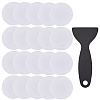 Flat Round PEVA Bathtub Non-Slip Stickers AJEW-CN0003-85A-6