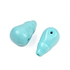 Dyed Synthetic Turquoise 3 Hole Guru Beads G-C198-01A-03-2
