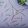 20pcs 2 style 304 Stainless Steel Pendants STAS-SZ0002-10-5