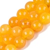 Dyed Natural Agate Beads Strands G-Q606-12MM-A01-1