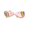 Alloy Enamel Pendant ENAM-H039-07G-D-2