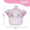 Crown Shaped Plastic Candy Box AJEW-WH0033-08C-2
