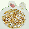 400Pcs 2 Colors Alloy Beads FIND-SP0002-39B-6