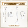 Round Glass Cup Charms HJEW-LP00041-2