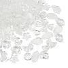 Gradient Color Transparent Glass Beads GLAA-B026-01A-1